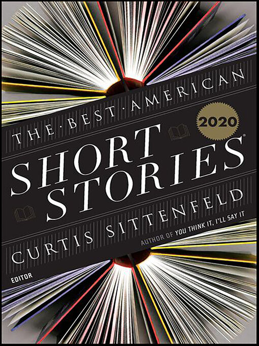 Cover image for The Best American Short Stories 2020